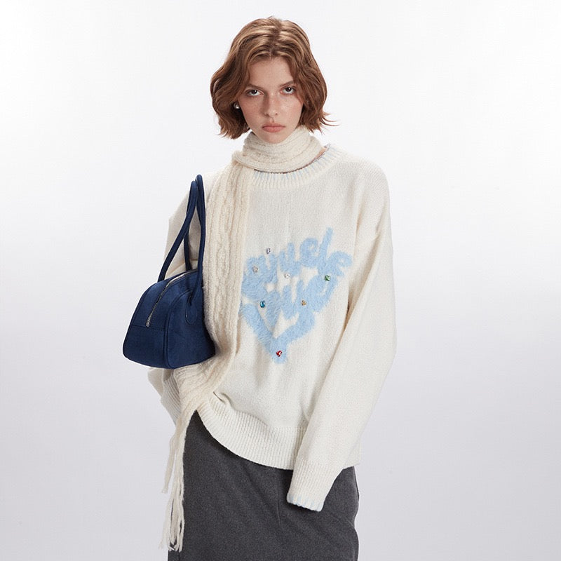 Angel Heart Knit Sweater