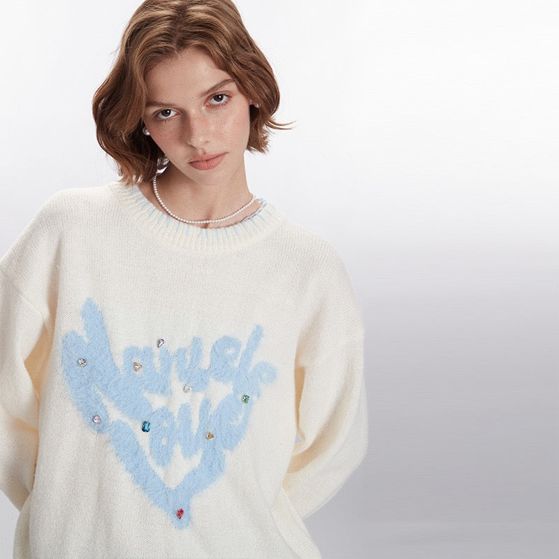Angel Heart Knit Sweater