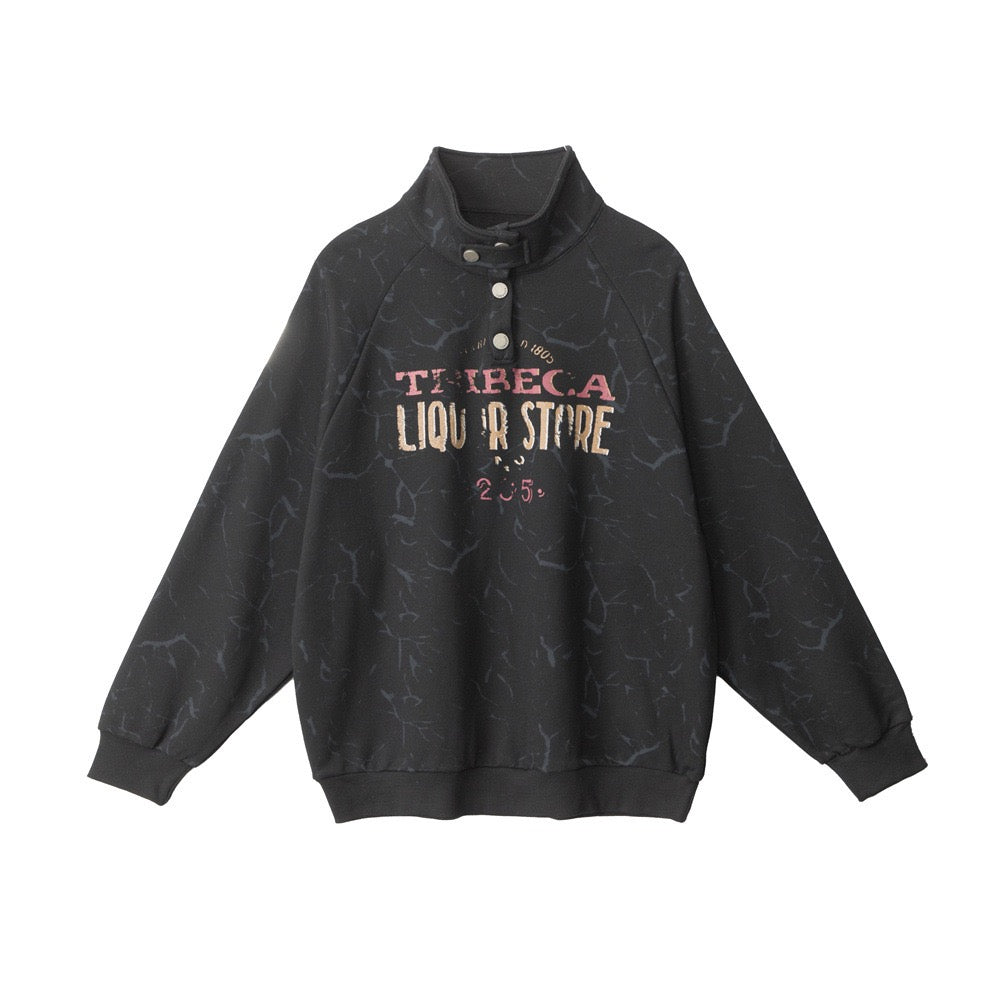 Archive Utility Mock Neck Sweatshirt
