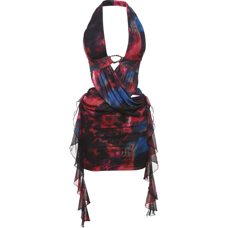 Ember Muse Halter Mini Dress