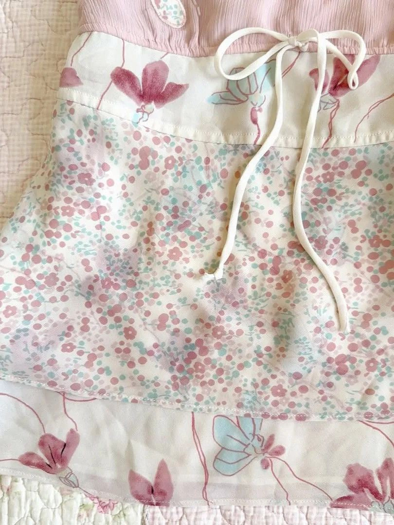 Butterfly Garden Babydoll Cami