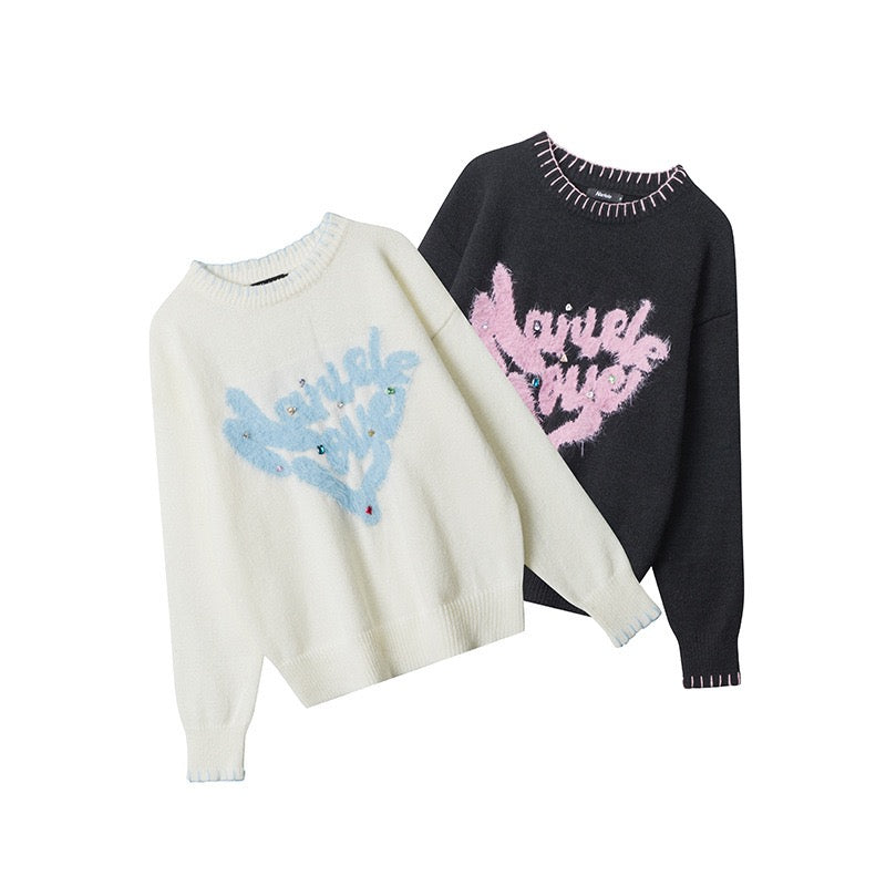 Angel Heart Knit Sweater
