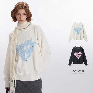 Angel Heart Knit Sweater